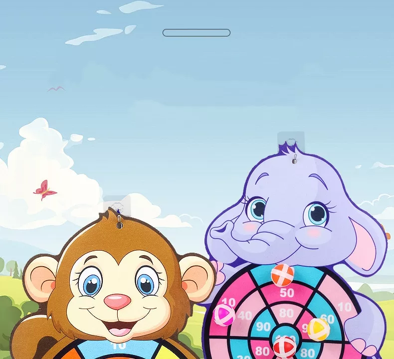 Childrens Cartoon Animal Dart Board