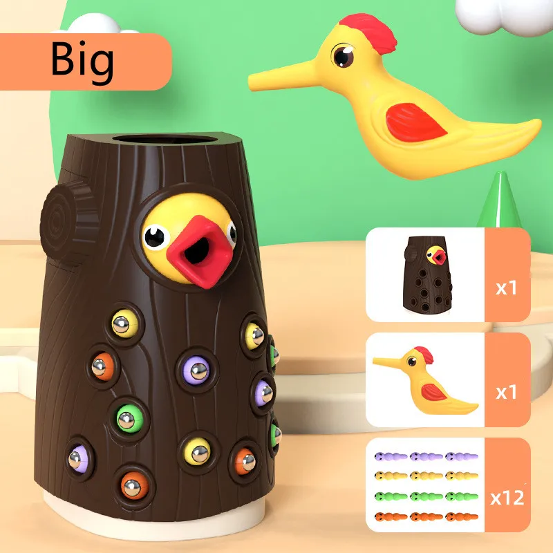 Woodpecker Insect Catching Game