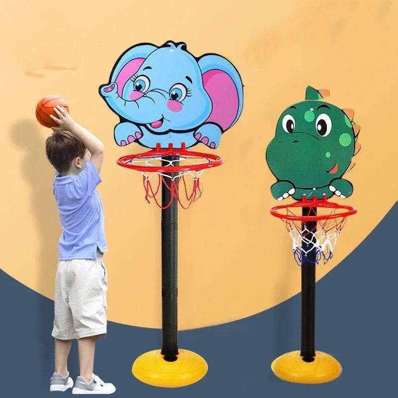 The Kids Dinosaur Basketball Toy Set
