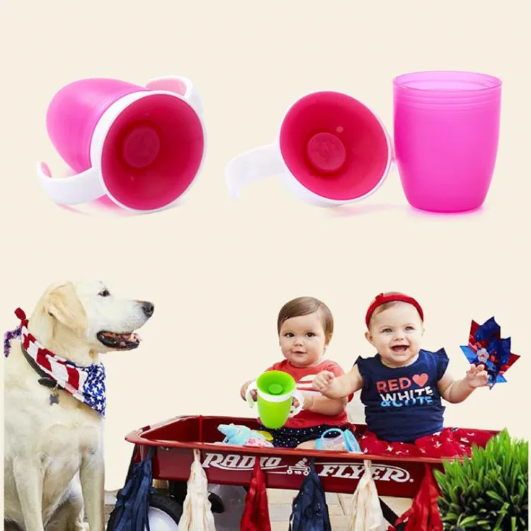 360 Degrees Rotating 240ml Baby Training Drinking Cup