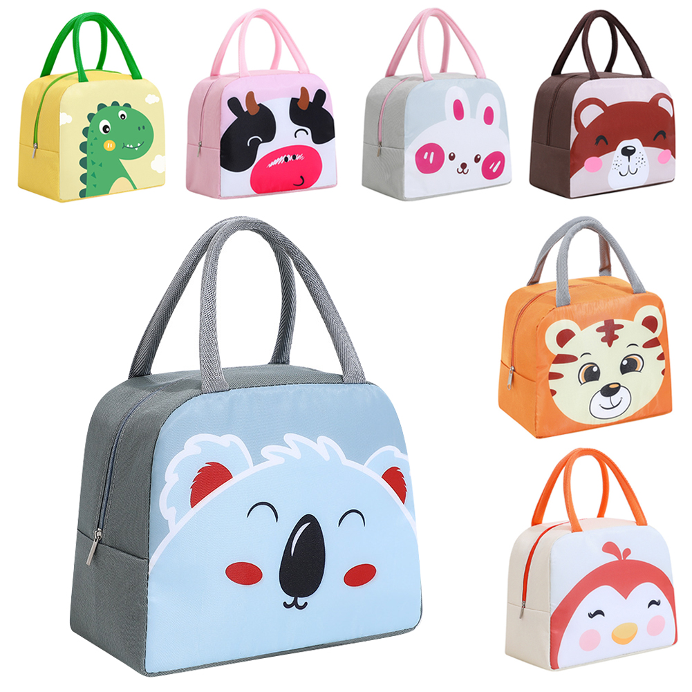 Cute Insulated Lunch Box Tote