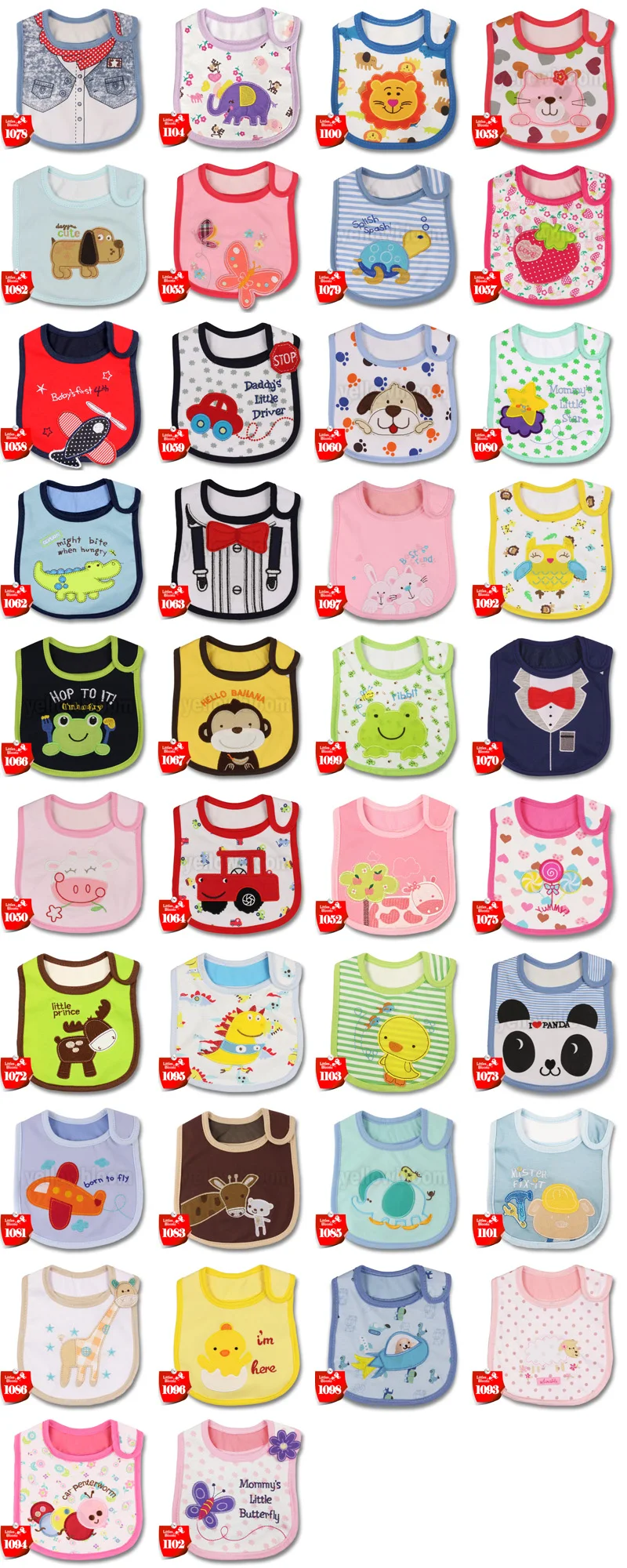 Waterproof Baby Feeding Bibs 