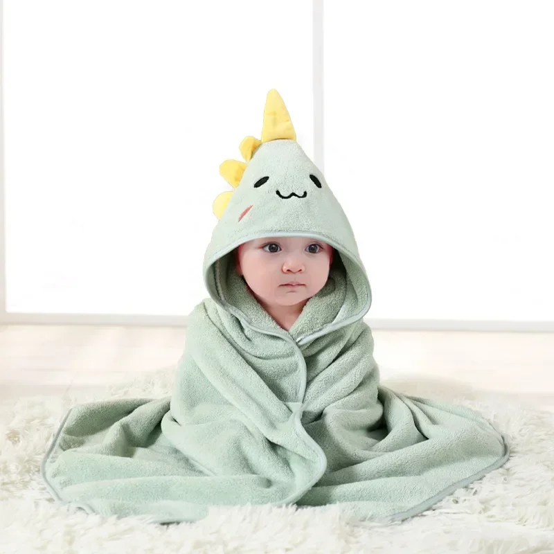 Cartoon Baby Hooded Bath Towel