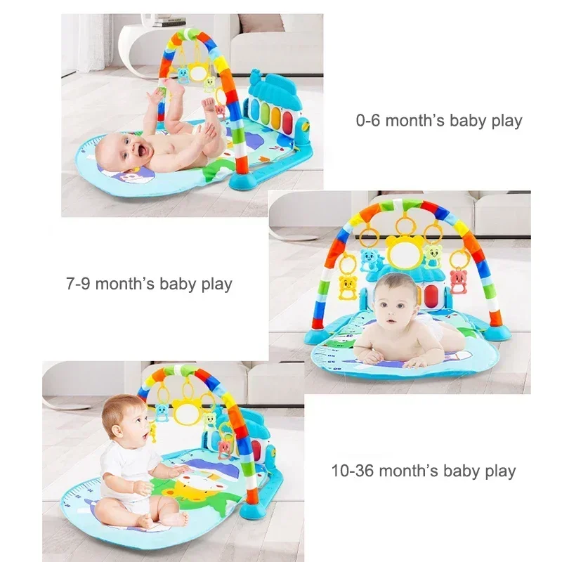 Baby Musical Activity Gym with Piano 0-36months suitability