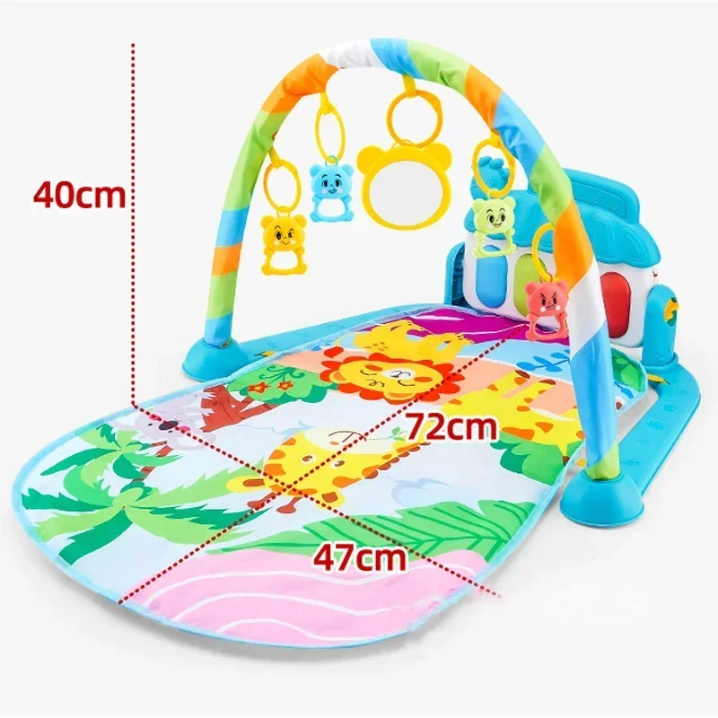 Baby Musical Activity Gym with Piano size 40cm x 72cm x 47cm