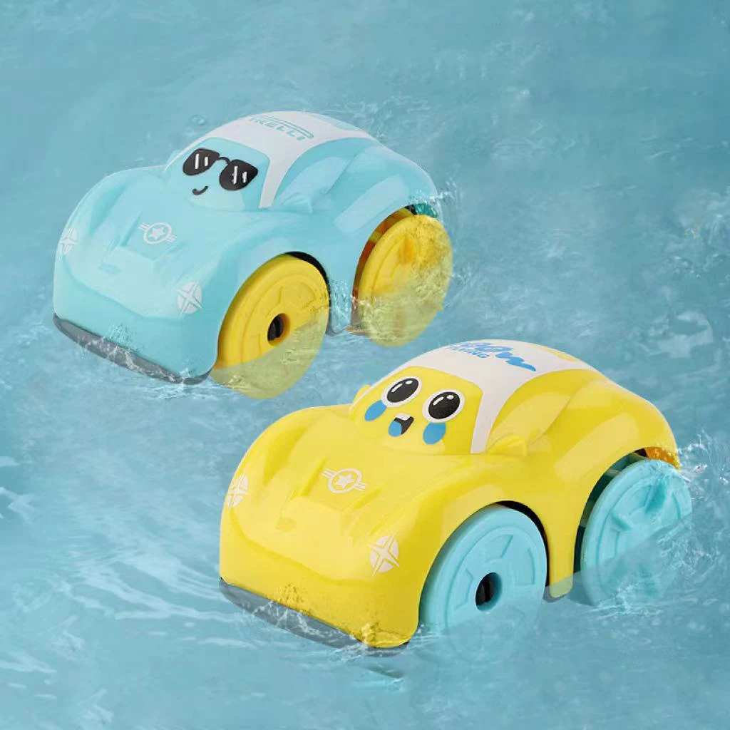 Childrens Clockwork Bath Toy Car 