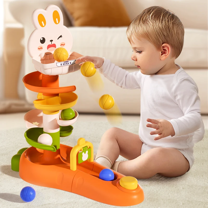 Montessori Baby Ball Drop Toy