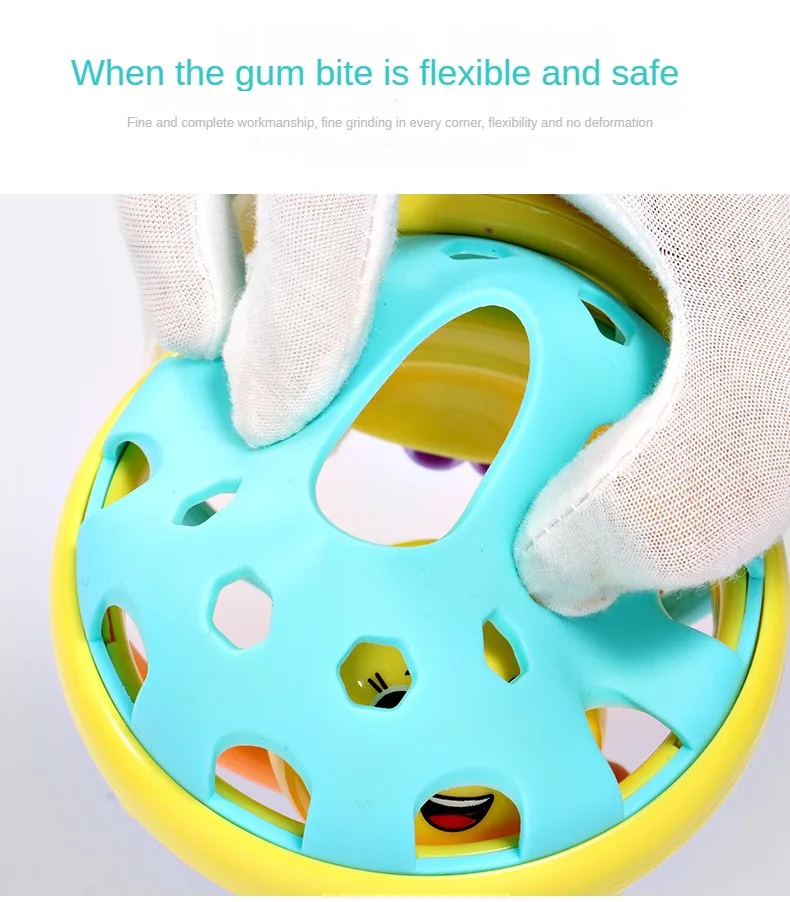 10cm Baby Catch Ball Rattle safe materials