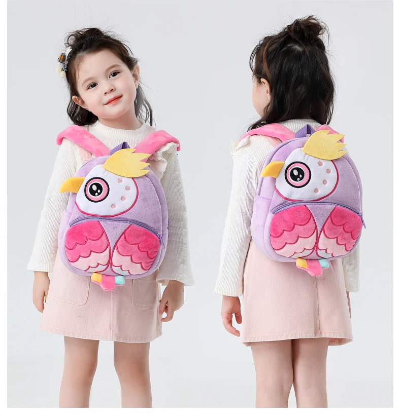 Cartoon Cute Plush Backpack 5